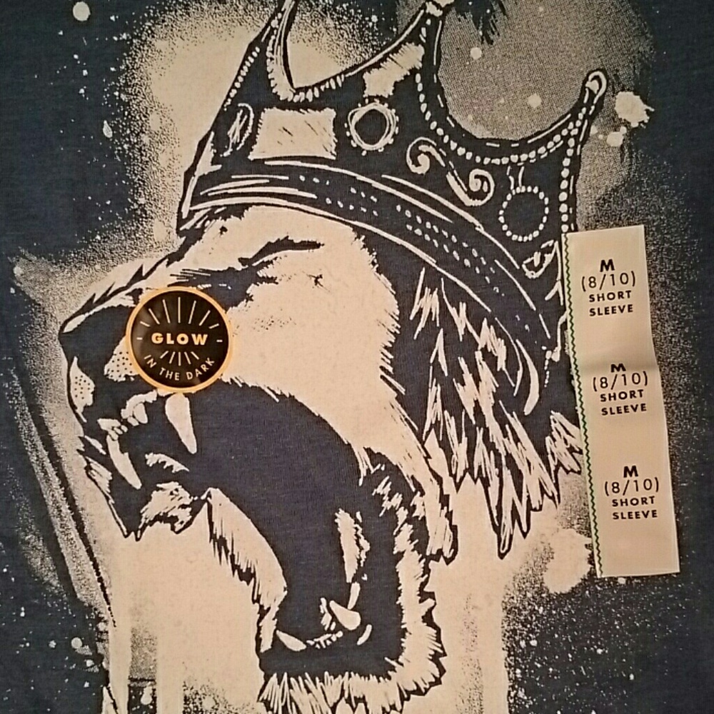 Glow in the Dark Shirt Cat & Jack King Lion